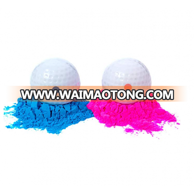 Boomwow Exploding Pink Blue Powder Gender Reveal Golf Balls For Baby  Announcement Party Supplies